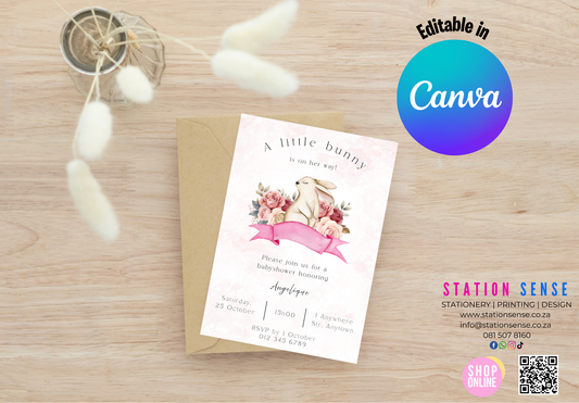 A Little Bunny Is On Her Way