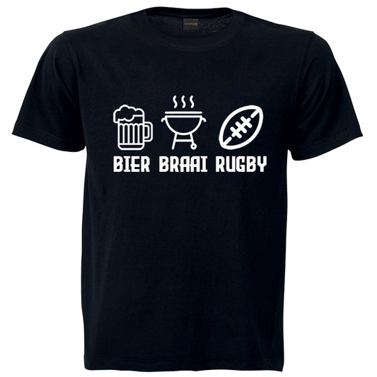 Bier Braai Rugby T-shirt