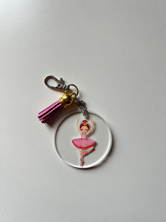 Ballerina Keyring