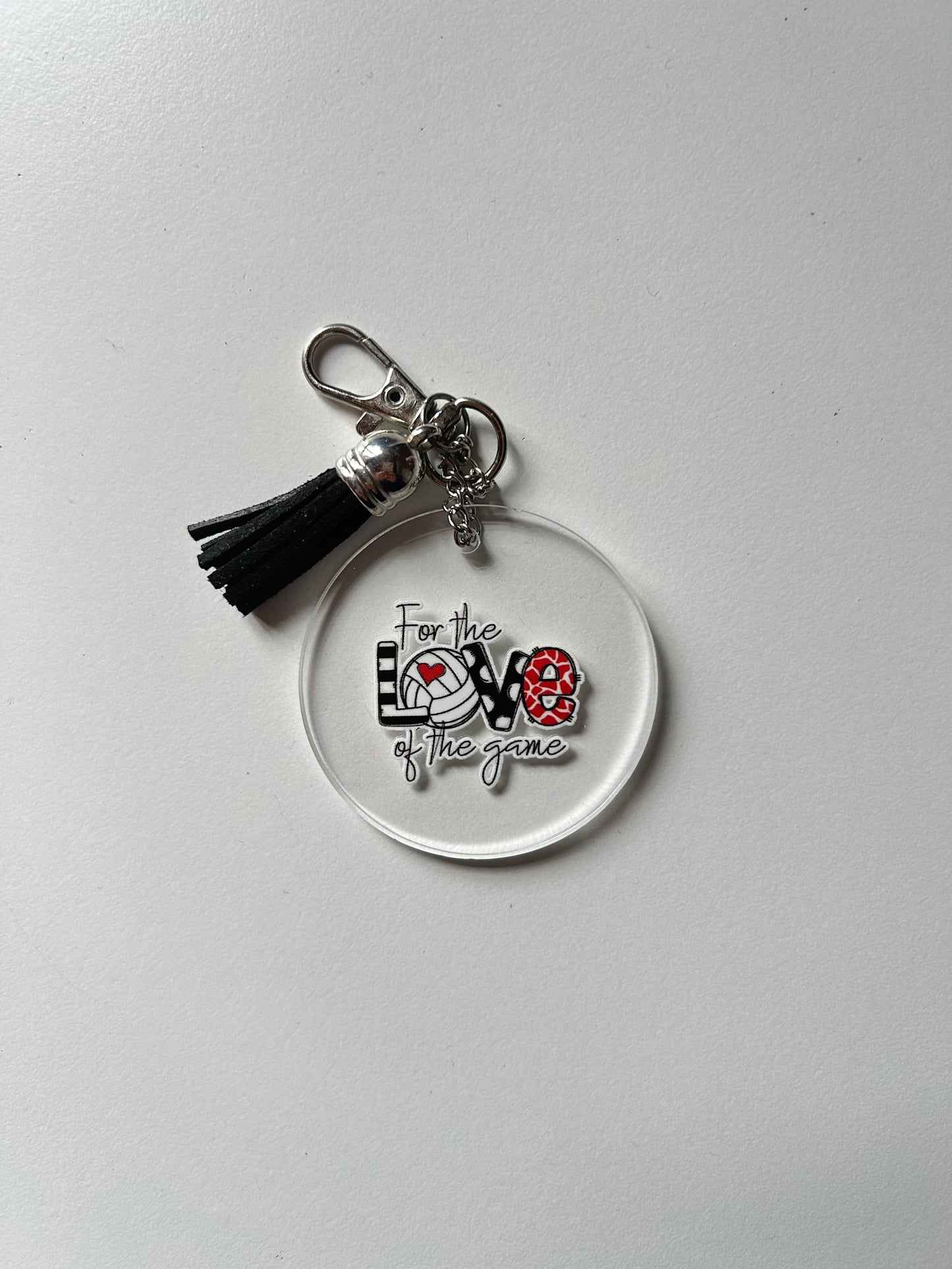 For The Love Of The Game Keyring