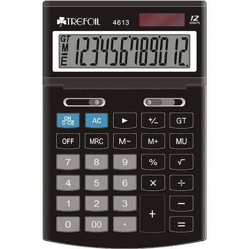 Trefoil 12 Digit Desktop Large Calculators