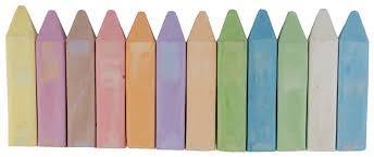 Croxley Create Sidewalk Chalk Jumbo 12's