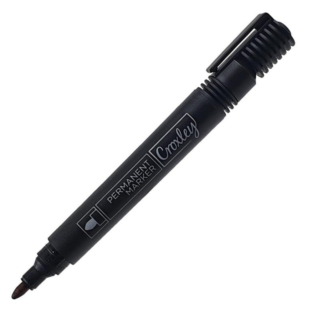 Croxley Permanent Marker Bullet Black