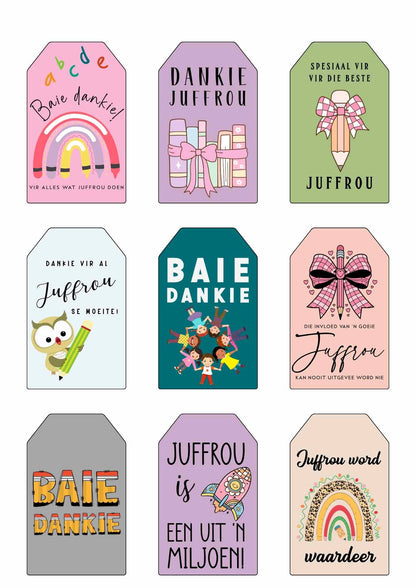 Teacher/Juffrou Tags