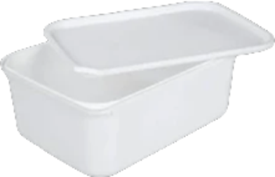 2L Ice Cream Tub with Lid