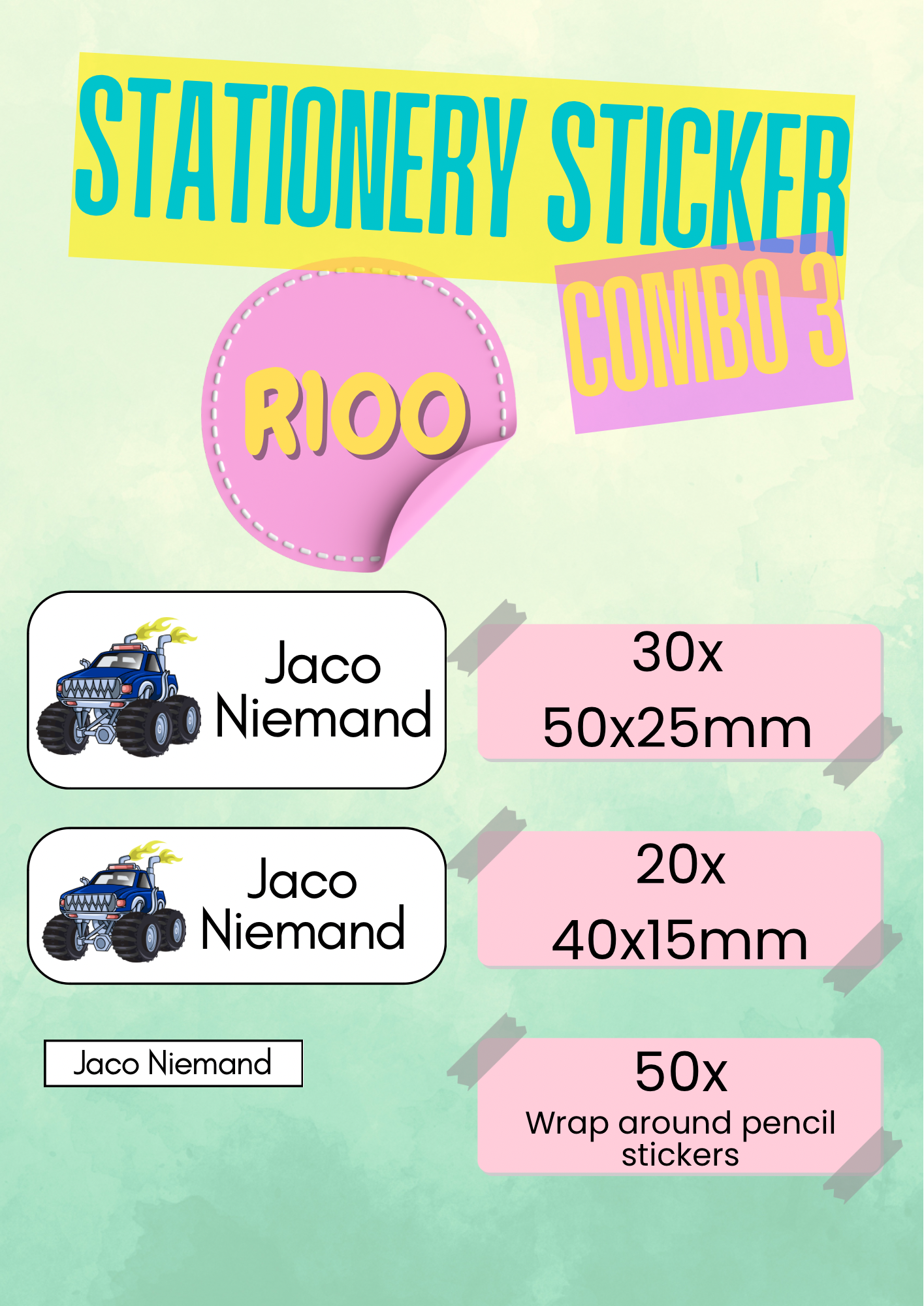 Stationery Stickers