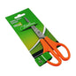 Treeline Orange Handle Scissors 165mm