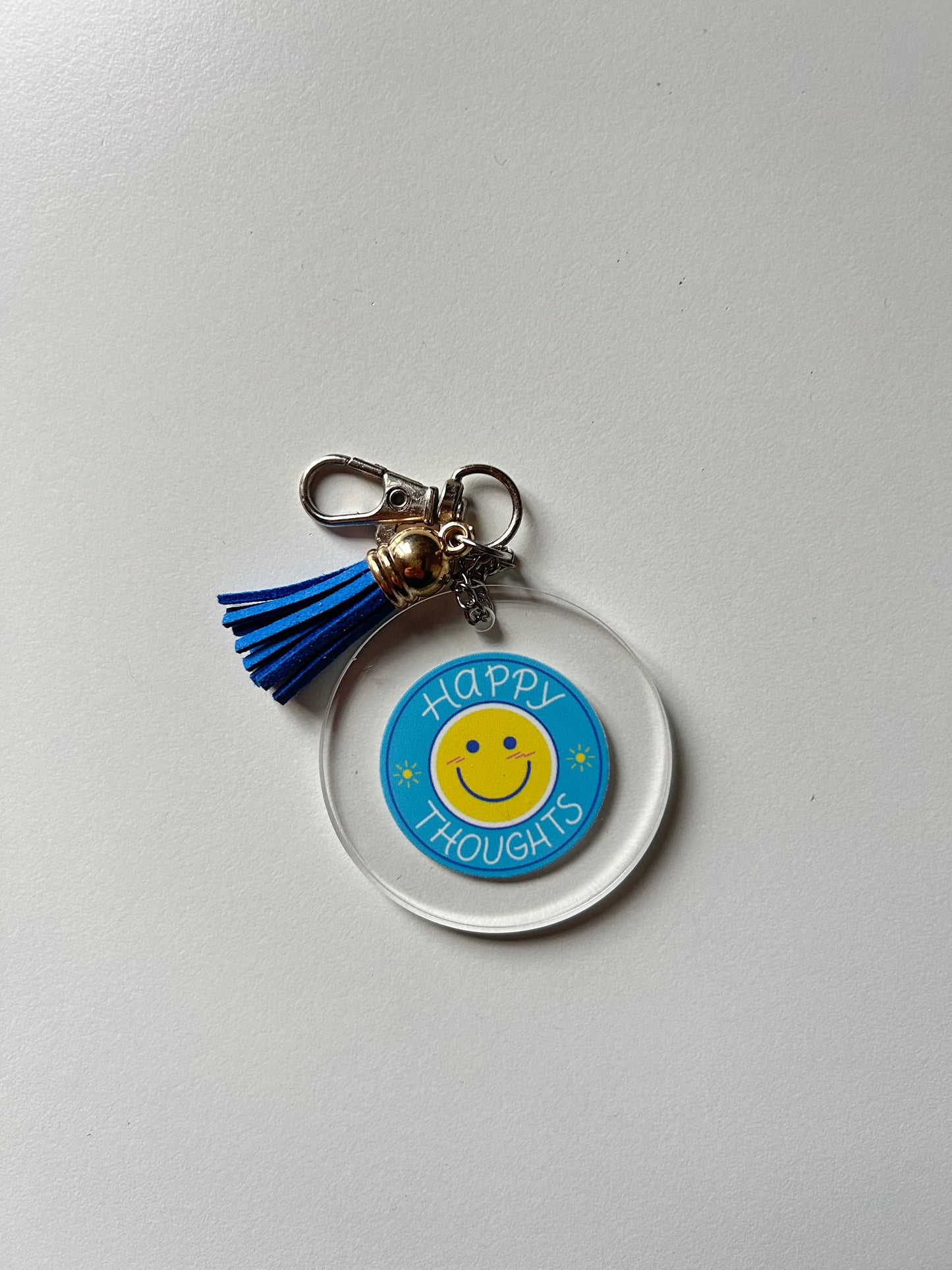 Happy Thoughts Keyring