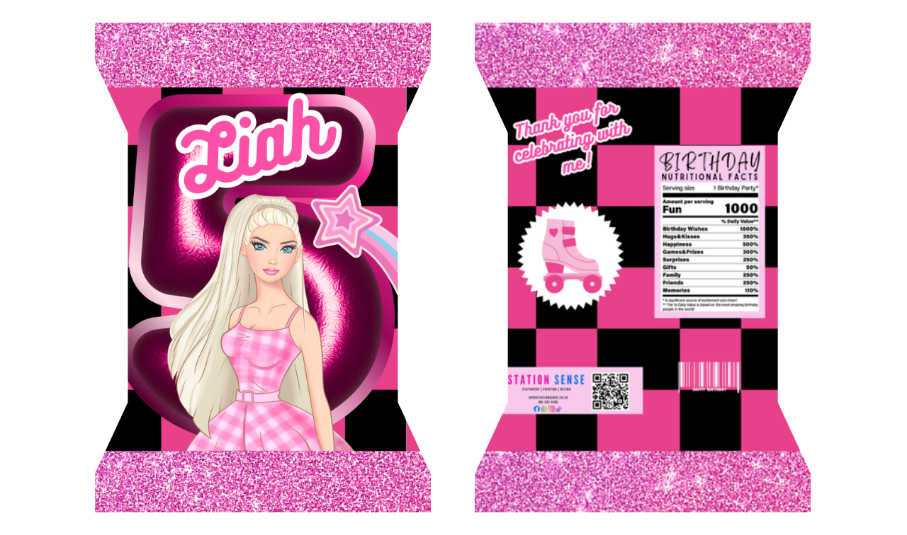 Barbie Party Packet