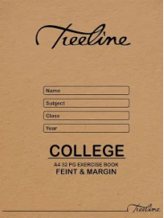 Treeline A4 College Exercise Book