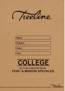 Treeline A4 College Exercise Book