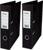 Treeline A4 Lever Arch File PP 70mm Black