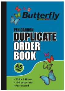 Butterfly A5 Duplicate Books