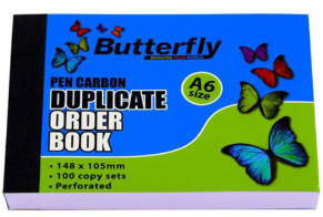 Butterfly A6 Duplicate Books