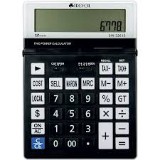 Trefoil 12 Digit Desktop Margin/Tax Calculator