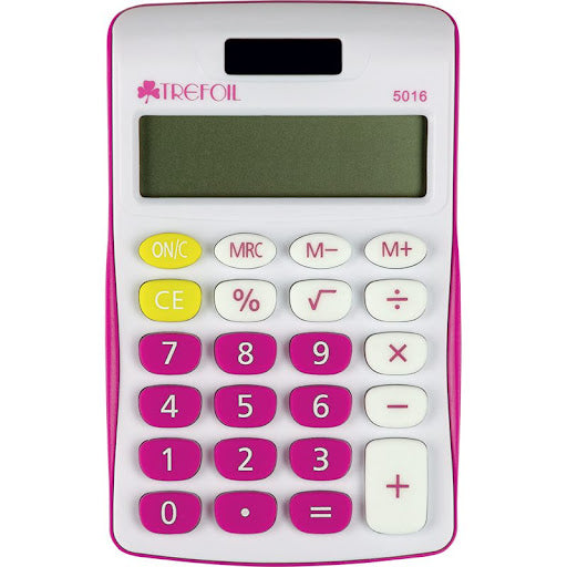Trefoil 8 Digit School Calculator