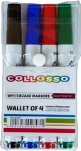 Collosso Whiteboard Markers 4's
