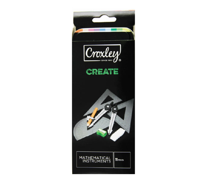 Croxley Create Maths Set - 11 Piece