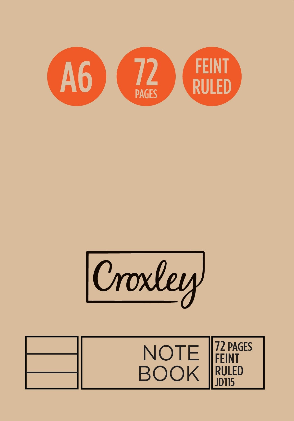 Croxley Note Book A6 Soft Cover