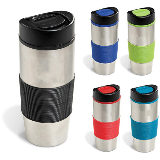 Ridge Stainless Steel & Plastic Double-Wall Tumbler - 450ml