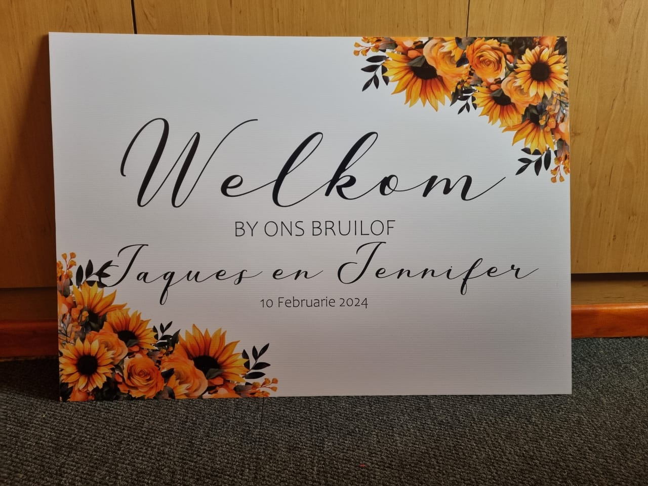 Welcome & Event Boards