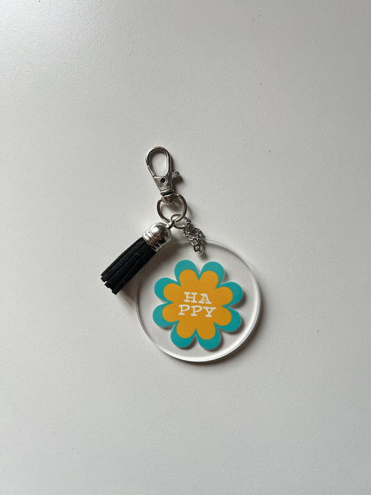 Happy Keyring