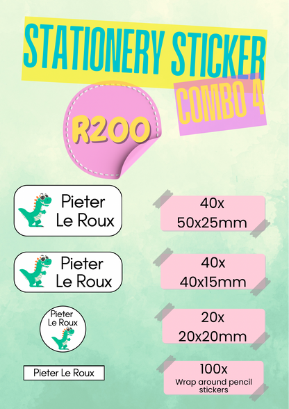 Stationery Stickers