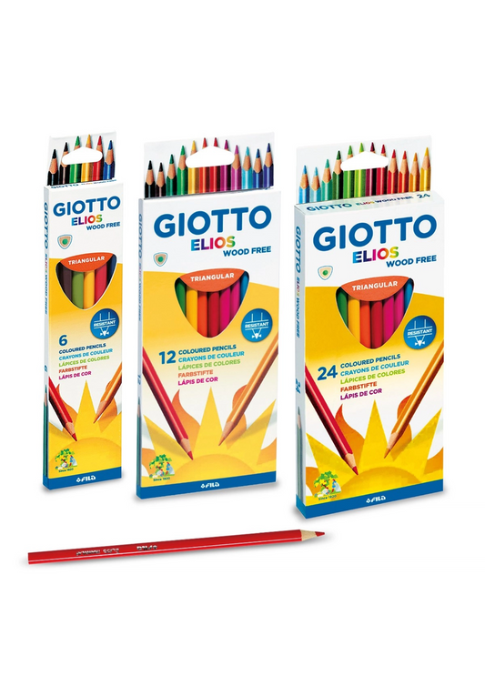 Giotto Elios Wood-Free Triangular Pencils