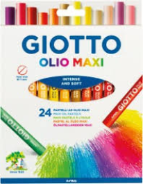 Giotto Olio Maxi Oil Pastels 24's