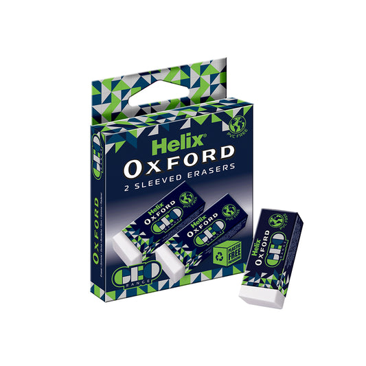 Helix Oxford Geo Eraser 2's - Green