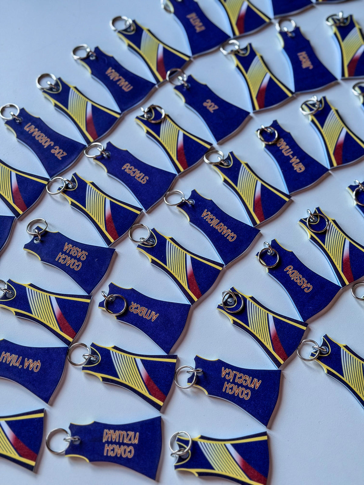 Netball Dress Keyring