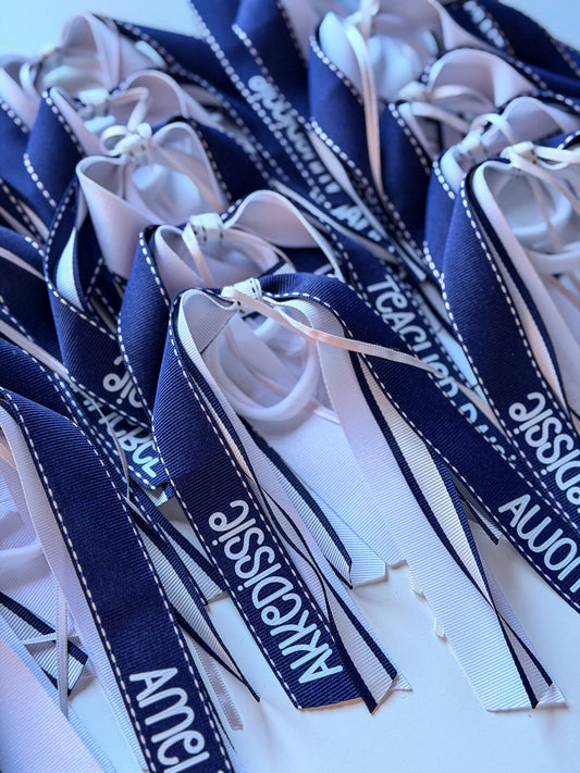 Team Ribbon Hair Ties