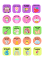 Kosblik Stickers Meisies