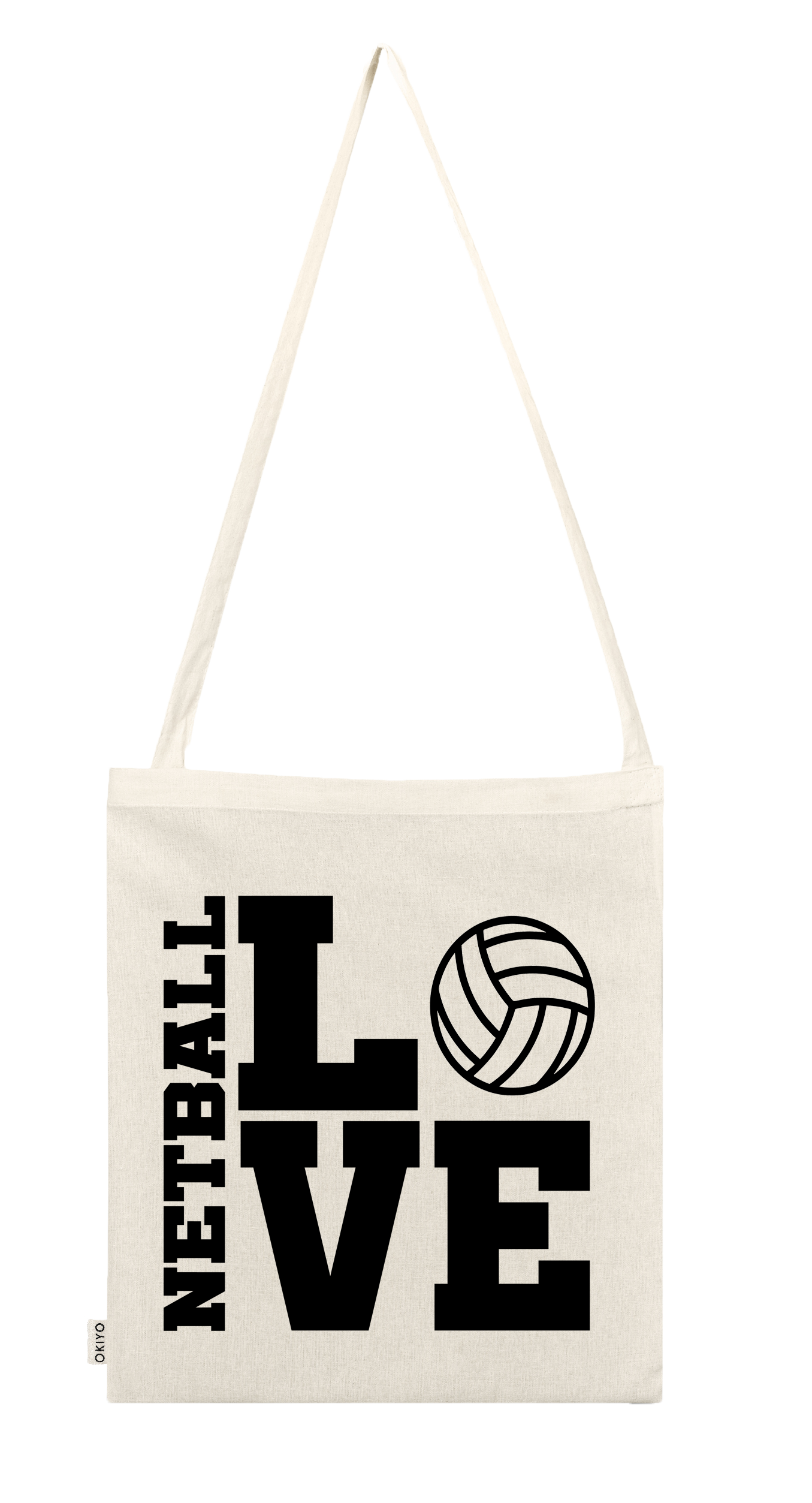 Love Netball Sling Shopper Bag