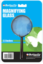 Butterfly Magnifier Glass 2.5"