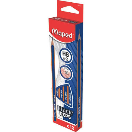 Maped Graphite Trinagular HB Pencil 0% Wood