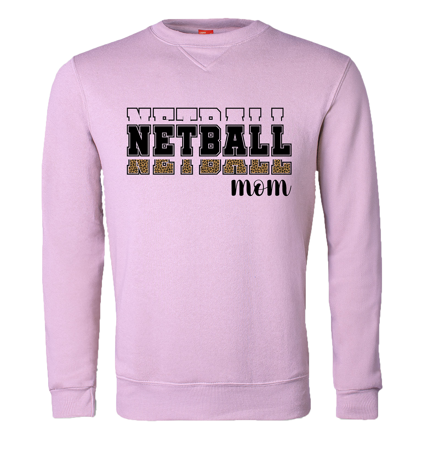 Netball Mom Sweater Lilac