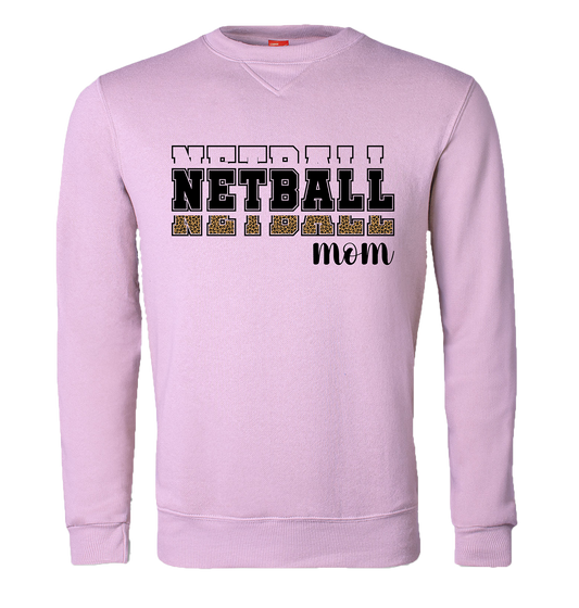 Netball Mom Sweater Lilac