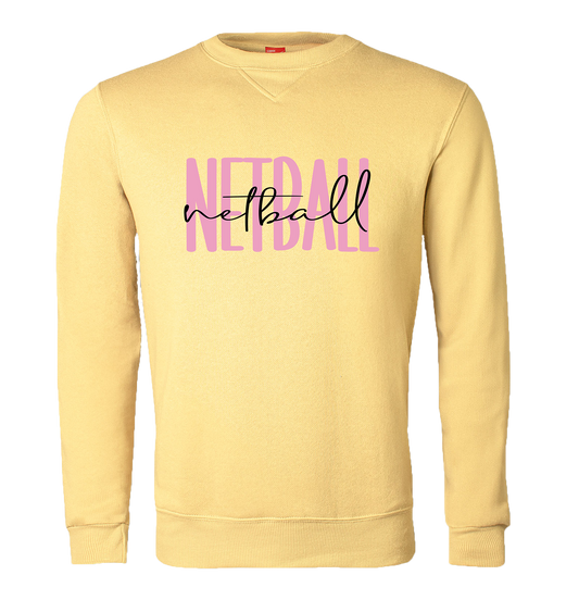 Netball Sweater Yellow