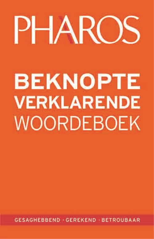 Pharos Beknopte Verklarende Woordeboek