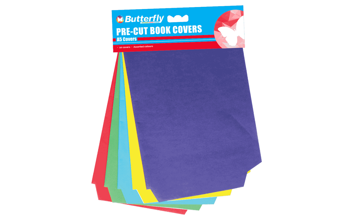 Butterfly Pre-Cut Book Covers