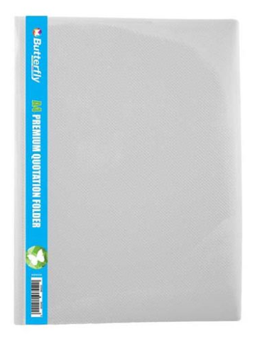 Butterfly A4 Premium Quotation Folders