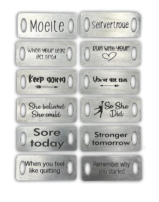 Shoe Lace Tags
