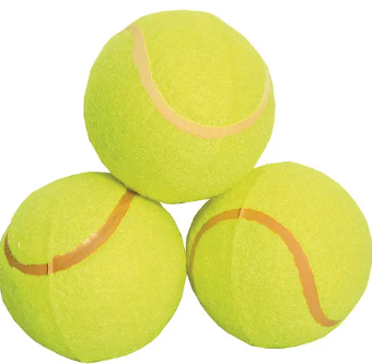 Trefoil Educational Tennis Balls 3's