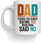Mug Thanks Dad