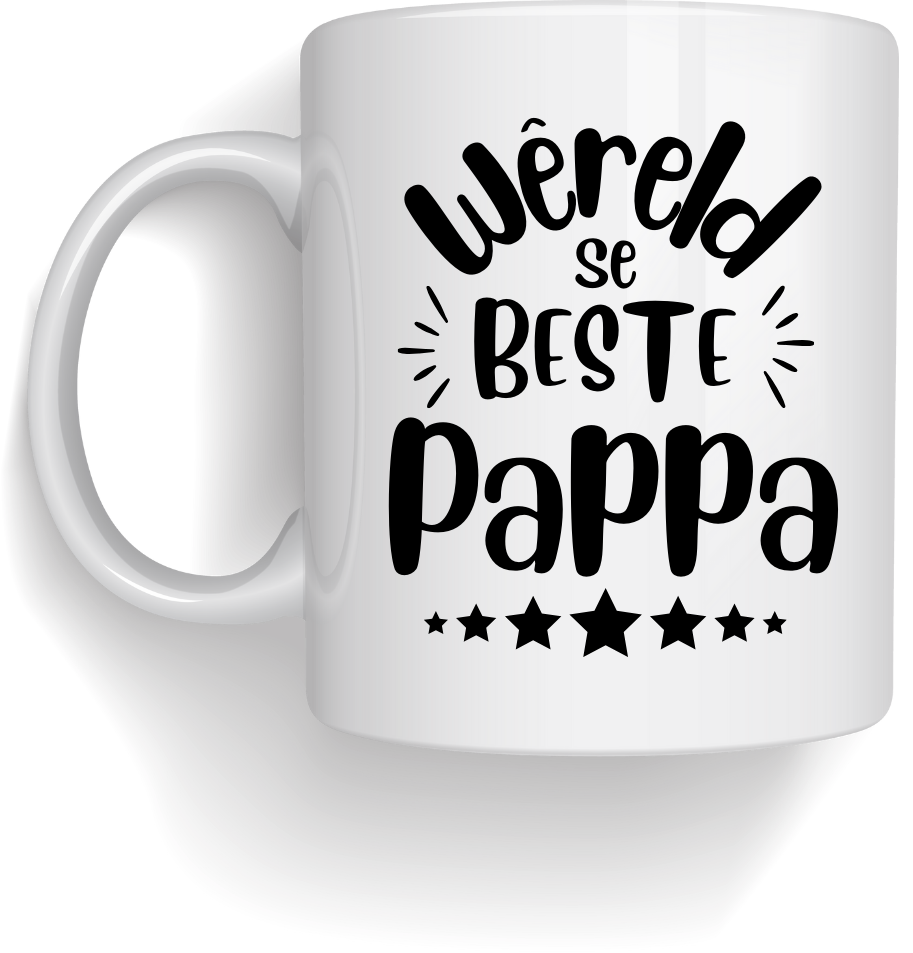 Mug Wêreld Se Beste Pappa