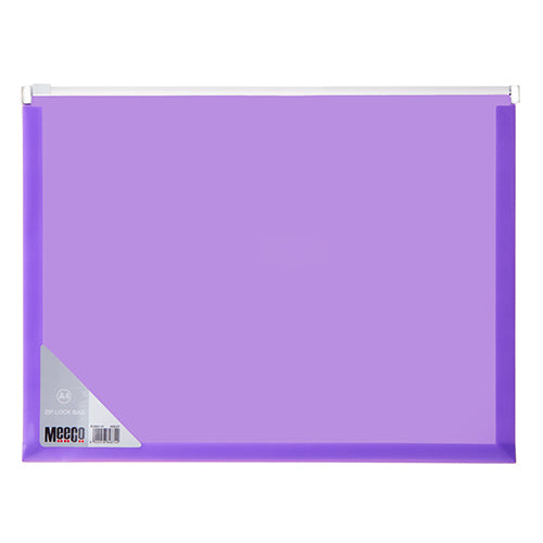 Meeco A4 Zip Lock Folder