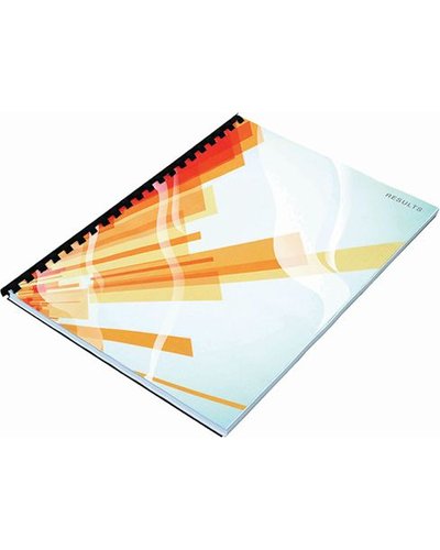 Rexel Binding Covers Clear 100's