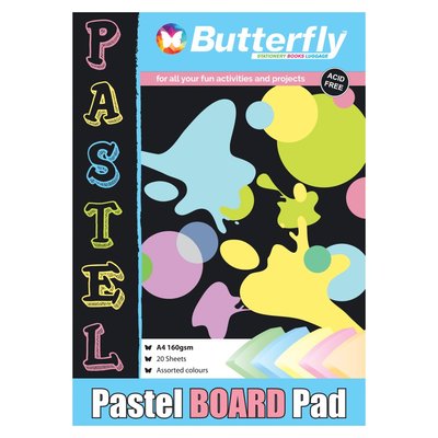 Butterfly Pastel Board Pad
